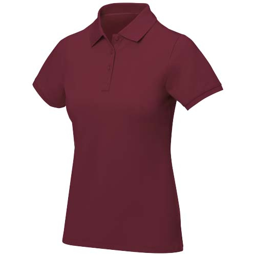 Polo personnalisé femme 200g - Calgary Bordeaux profond